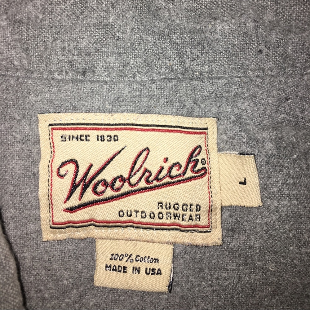 Rare Vintage Woolrich button up